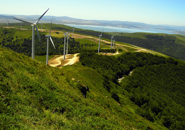 Foto Iberdrola y Caja Rural de Soria promoverán juntas el parque eólico Buniel, uno de los más grandes de Castilla y León.